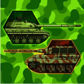 Tanks 2D War and Heroes